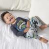 image:imageGerber babyboys 4piece Pajama SetEverybody Roar Blue
