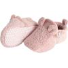 image:imageGerber babygirls Fleece Lined Non Skid Soft Slipper Booties With EarsPink Ears