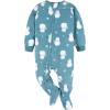 image:imageGerber unisexbaby Flame Resistant Fleece Footed Pajamas 2packBlue Winter Items