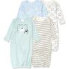 image:imageGerber BabyBoys 4pack Sleeper GownBear