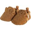 image:imageGerber babygirls Fleece Lined Non Skid Soft Slipper Booties With EarsBrown Ears