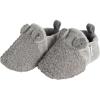 image:imageGerber babygirls Fleece Lined Non Skid Soft Slipper Booties With EarsGrey Ears