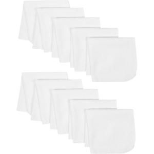 image:imageGerber Baby 10Pack Terry Washcloths Bear Green One SizeWhite