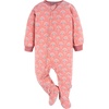 image:imageGerber babygirls Flame Resistant Fleece Footed Pajamas 2packPink Flamingos