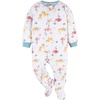 image:imageGerber babygirls Flame Resistant Fleece Footed Pajamas 2packPink Flamingos