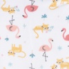 image:imageGerber babygirls Flame Resistant Fleece Footed Pajamas 2packPink Flamingos