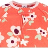 image:imageGerber babygirls Flame Resistant Fleece Footed Pajamas 2packPurple Flower Toss