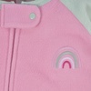 image:imageGerber babygirls Flame Resistant Fleece Footed Pajamas 2packRainbow Green