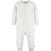 image:imageGerber Baby Girls Toddler Loose Fit Fleece Footless Pajamas 3packBlue Floral