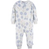 image:imageGerber Baby Girls Toddler Loose Fit Fleece Footless Pajamas 3packBlue Floral