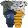 image:imageGerber Baby Girls 5 Pack OnesiesRoarly Cute