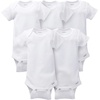 image:imageGerber Baby Girls 5 Pack OnesiesWhite