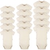 image:imageGerber Baby 15 Pack Onesies Multipacks Bundle Interlock 180 GsmNatural