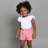 image:imageGerber BabyGirls 2Pack Sleeveless TopsWhitePink