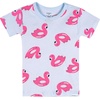 image:imageGerber Baby Girls 4piece Cotton Pajama SetFlamingo Floatie