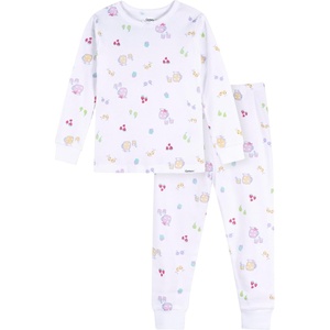 image:imageGerber Baby Girls Toddler Snug Fit 2piece Pajama SetLemonade