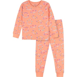 image:imageGerber Baby Girls Toddler Snug Fit 2piece Pajama SetPeach Bracelets