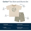 image:imageGerber Baby Boys Toddler Tshirt and Short SetKind Earth