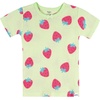 image:imageGerber Baby Girls 4Piece Cotton Pajama SetPink and Green Strawberries