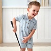 image:imageGerber Baby Short Sleeve RomperGolf