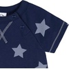 image:imageGerber Baby Short Sleeve RomperNavy Stars