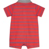 image:imageGerber Baby Short Sleeve RomperRed  Blue