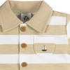 image:imageGerber Baby Short Sleeve RomperSailboat Stripe