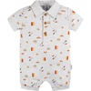image:imageGerber Baby Short Sleeve RomperBarbeque