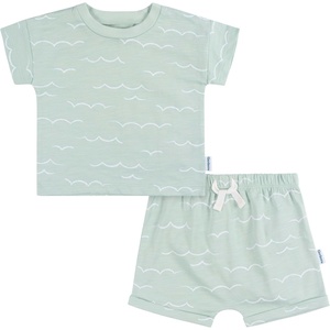 image:imageGerber Baby Boys Toddler Tshirt and Short SetWaves