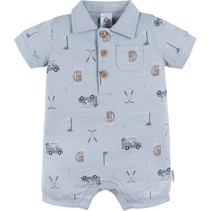 image:imageGerber Baby Short Sleeve RomperGolf