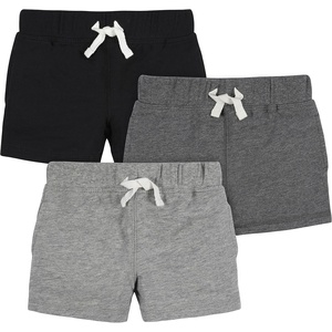 image:imageGerber Baby amp Toddler Boys 3Pack PullOn Knit ShortsGray  Black