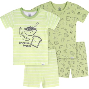 image:imageGerber babyboys 4piece Pajama SetBlue Naptime