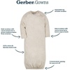 image:imageGerber Baby Girls 4pack Sleeper GownClouds