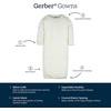 image:imageGerber Baby Girls 4pack Sleeper GownGold