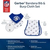 image:imageGerber Baby Nfl Team Bandana Bibs and Burp Cloth SetBills