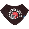 image:imageGerber Baby Nfl Team Bandana Bibs and Burp Cloth SetBrowns
