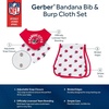 image:imageGerber Baby Nfl Team Bandana Bibs and Burp Cloth SetChiefs