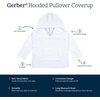 image:imageGerber Baby Toddler Hooded Kangaroo Pocket Terry Cover UpNavy