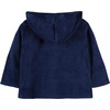image:imageGerber Baby Toddler Hooded Kangaroo Pocket Terry Cover UpNavy