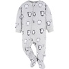 image:imageGerber Unisex Baby Toddler Fleece Footed Pajamas 2PackGrey Snowmen