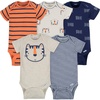 image:imageGerber Baby 5 Pack Onesies Tiger NB