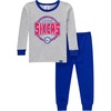 image:imageGerber Baby Nba Team Snug Fit Cotton PajamasPhiladelphia Sixers
