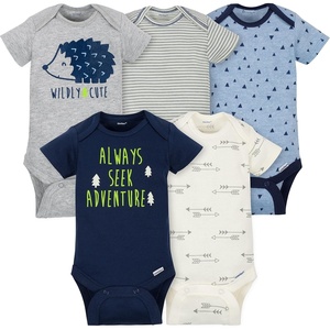 image:imageGerber Baby 5 Pack Onesies Hedgehog 36