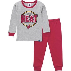 image:imageGerber Baby Nba Team Snug Fit Cotton PajamasMiami Heat