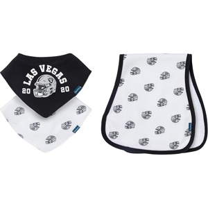 image:imageGerber Baby Nfl Team Bandana Bibs and Burp Cloth SetRaiders