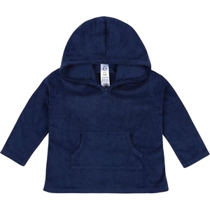 image:imageGerber Baby Toddler Hooded Kangaroo Pocket Terry Cover UpNavy
