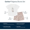 image:imageGerber Baby Boys 2piece Pajama Set Polyester Flame Resistant Shortsleeve Top amp ShortsDog