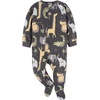 image:imageGerber Baby Fleece Footed Pajamas 3packSafari