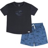 image:imageGerber Baby Boys 2piece Pajama Set Polyester Flame Resistant Shortsleeve Top amp ShortsWhale