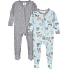 image:imageGerber Baby Boys 4Pack Footed PajamasDino and Arctic Animals